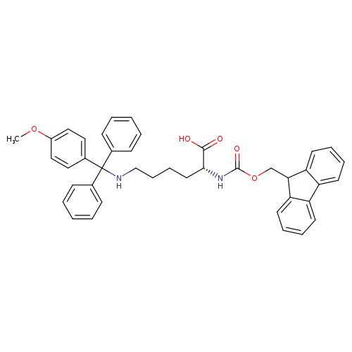 Nα-Fmoc-Nε-4-methoxyyltrityl-D-lysine