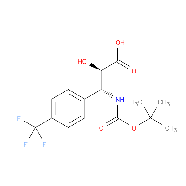 (2R,3R)-3-((tert-Butoxycarbonyl)amino)-2-hydroxy-3-(4-(trifluoromethyl)phenyl)propanoic acid