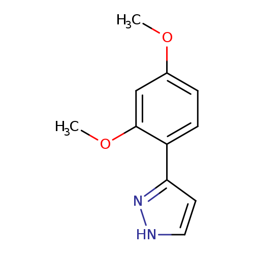 3-(2,4-Dimethoxyphenyl)-1h-pyrazole