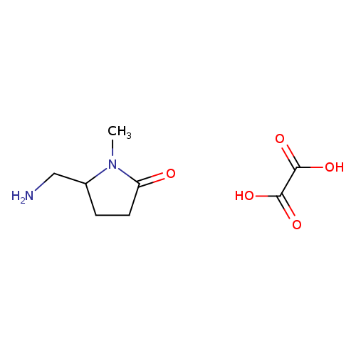 5-(aminomethyl)-1-methyl-2-pyrrolidinone oxalate