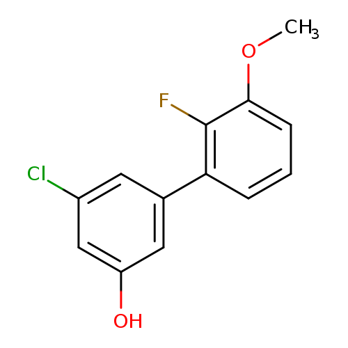 3-Chloro-5-(2-fluoro-3-methoxyphenyl)phenol