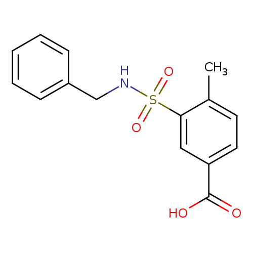 3-(benzylsulfamoyl)-4-methylbenzoic acid