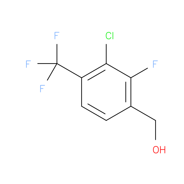 (3-Chloro-2-fluoro-4-(trifluoromethyl)phenyl)methanol