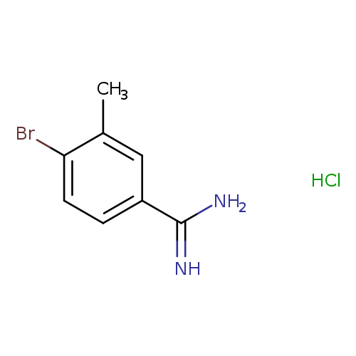 4-bromo-3-methylbenzene-1-carboximidamide hydrochloride