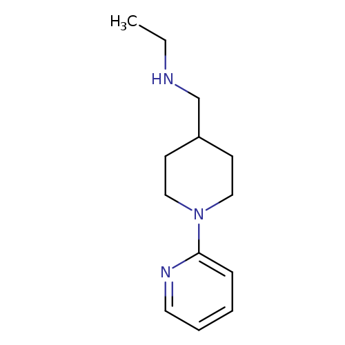 Ethyl(([1-(pyridin-2-yl)piperidin-4-yl]methyl))amine