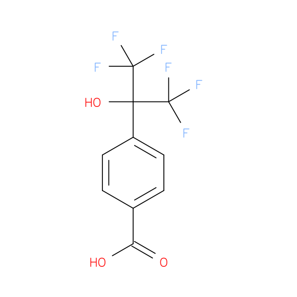 4-(2-Hydroxyhexafluoroisopropyl)Benzoic Acid