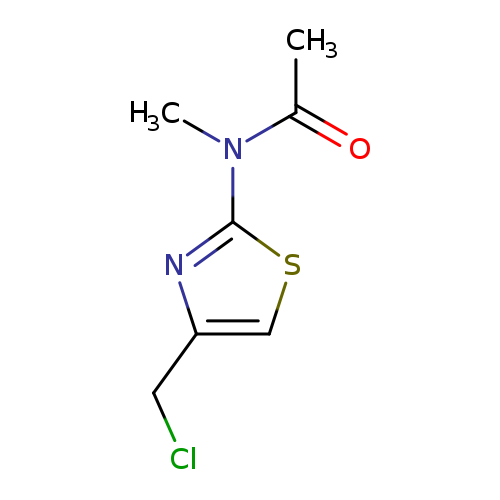 N-[4-(chloromethyl)-1,3-thiazol-2-yl]-N-methylacetamide