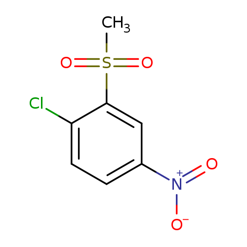 Benzene, 1-chloro-2-(methylsulfonyl)-4-nitro-