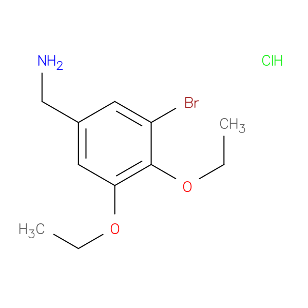 3-Bromo-4,5-diethoxy-benzylamine hydrochloride
