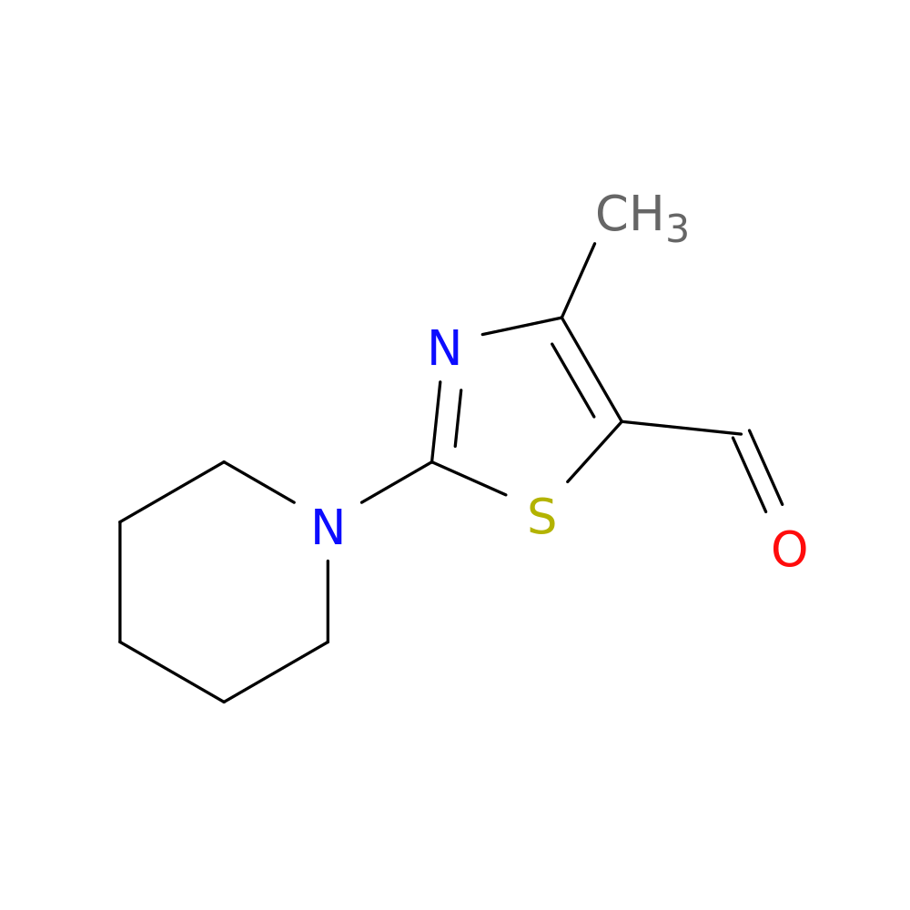 4-Methyl-2-piperidin-1-yl-thiazole-5-carbaldehyde