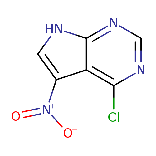 4-Chloro-5-nitro-7H-pyrrolo[2,3-d]pyrimidine