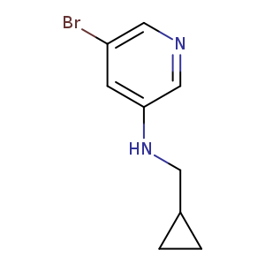 5-bromo-N-(cyclopropylmethyl)pyridin-3-amine