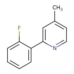 2-(2-Fluorophenyl)-4-methylpyridine