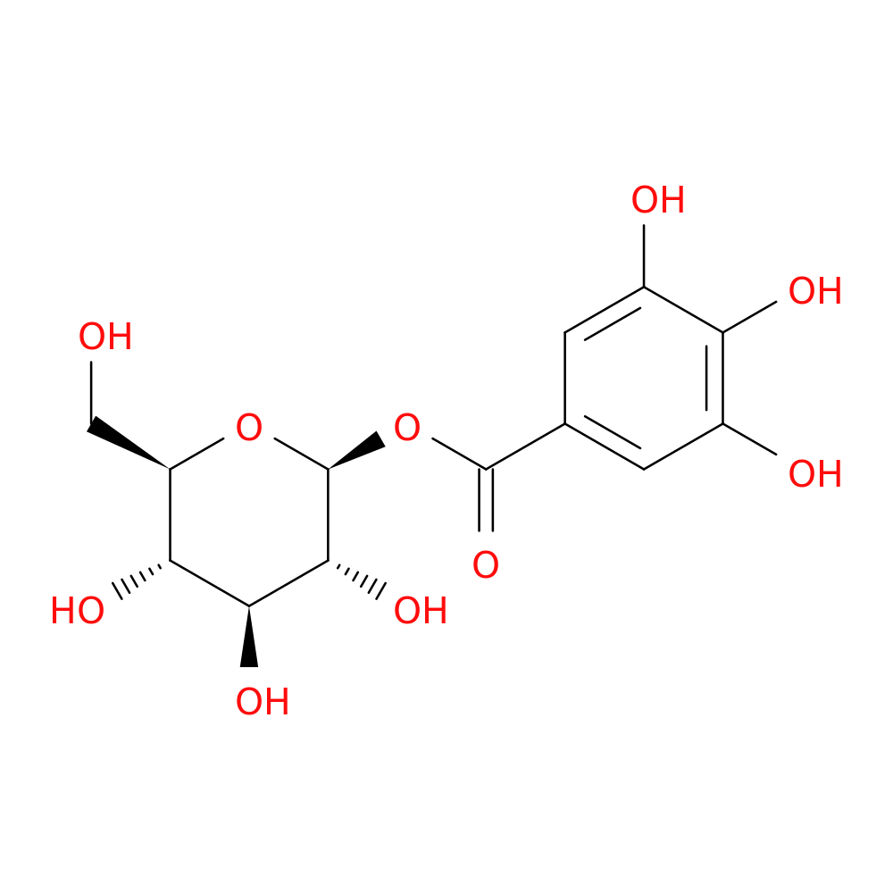 1-O-Galloyl-β-D-glucose