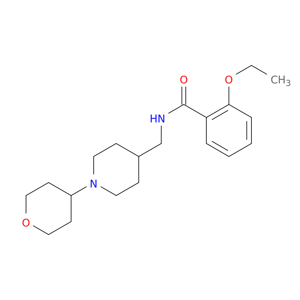 2-ethoxy-N-{[1-(oxan-4-yl)piperidin-4-yl]methyl}benzamide