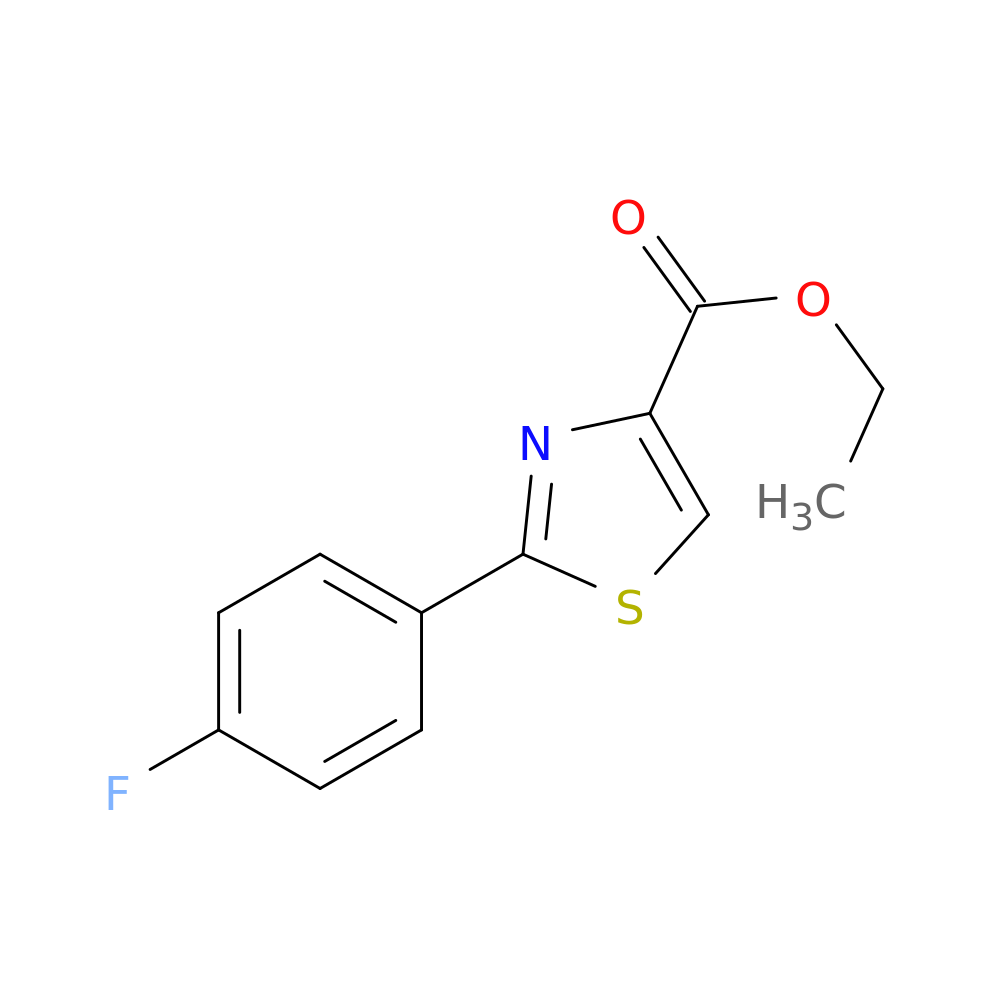 Ethyl 2-(4-fluorophenyl)thiazole-4-carboxylate