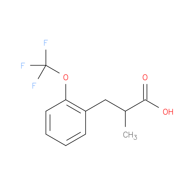 2-Methyl-3-(2-trifluoromethoxy-phenyl)-propionic acid