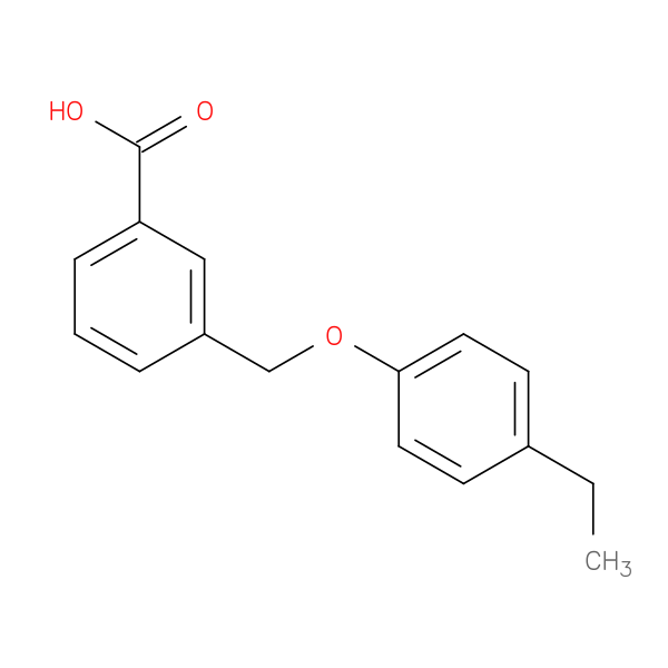 3-((4-Ethylphenoxy)methyl)benzoic acid