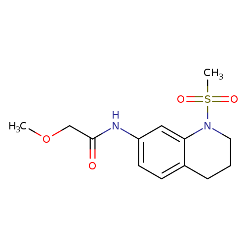 N-(1-methanesulfonyl-1,2,3,4-tetrahydroquinolin-7-yl)-2-methoxyacetamide