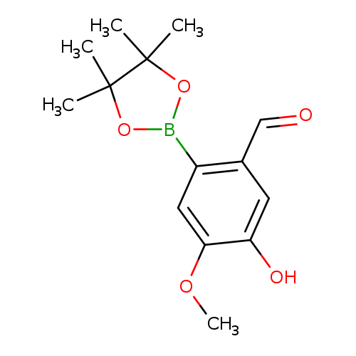 5-hydroxy-4-methoxy-2-(tetramethyl-1,3,2-dioxaborolan-2-yl)benzaldehyde