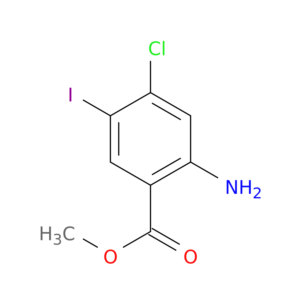Methyl 2-Amino-4-Chloro-5-Iodobenzoate