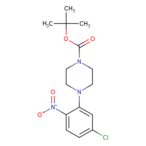 tert-butyl 4-(5-chloro-2-nitrophenyl)piperazine-1-carboxylate