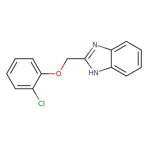 2-(2-Chlorophenoxymethyl)-1h-1,3-benzodiazole