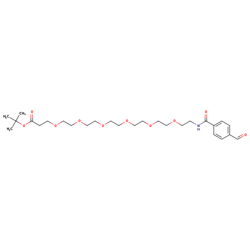 Ald-ph-peg6-t-butyl ester