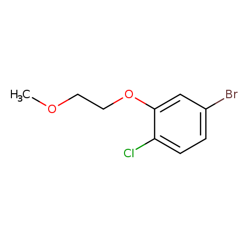 4-Bromo-1-chloro-2-(2-methoxyethoxy)benzene