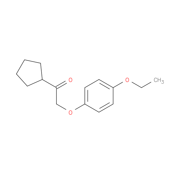 1-cyclopentyl-2-(4-ethoxyphenoxy)ethan-1-one