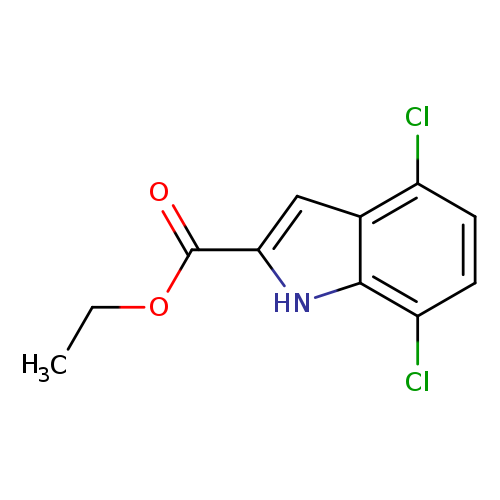 1H-Indole-2-carboxylic acid, 4,7-dichloro-, ethyl ester