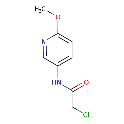 2-chloro-N-(6-methoxypyridin-3-yl)acetamide