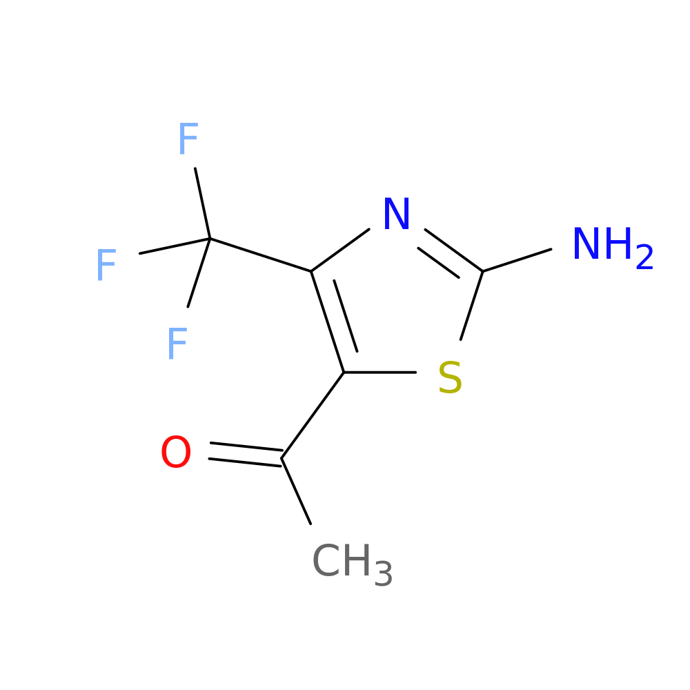 1-(2-Amino-4-(trifluoromethyl)thiazol-5-yl)ethanone