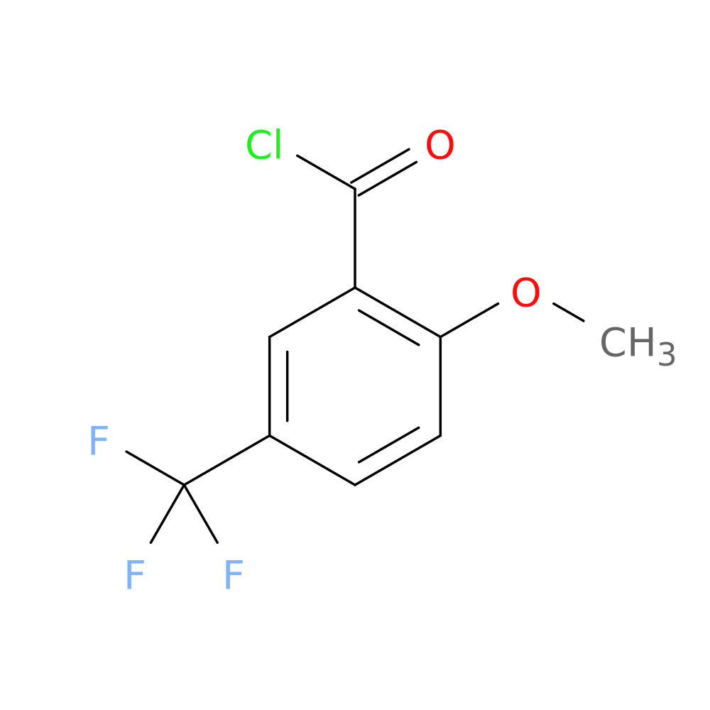 2-Methoxy-5-(trifluoromethyl)benzoyl chloride