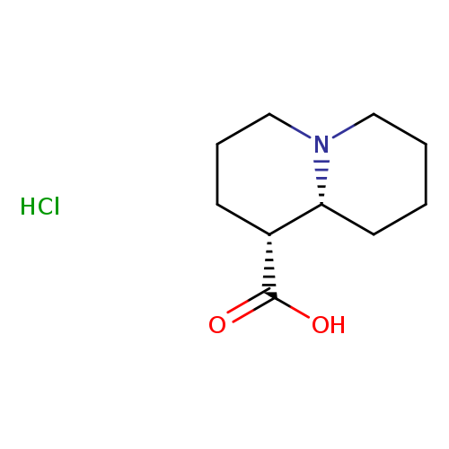 (1R,9aR)-octahydro-1H-quinolizine-1-carboxylic acid hydrochloride