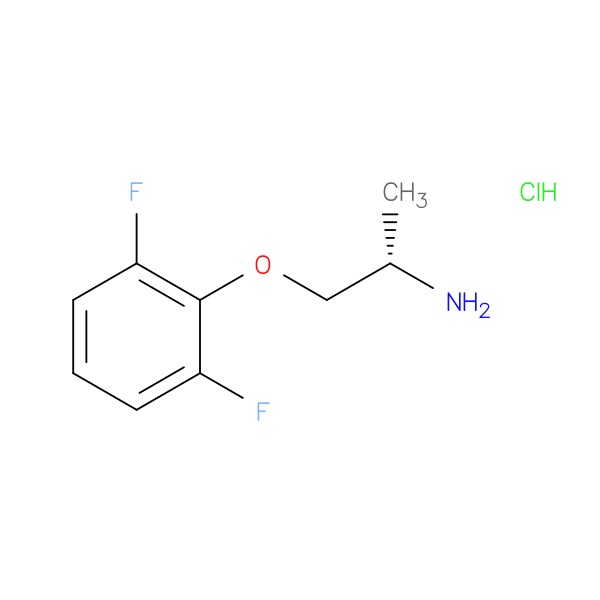 2-[(2S)-2-aminopropoxy]-1,3-difluorobenzene hydrochloride