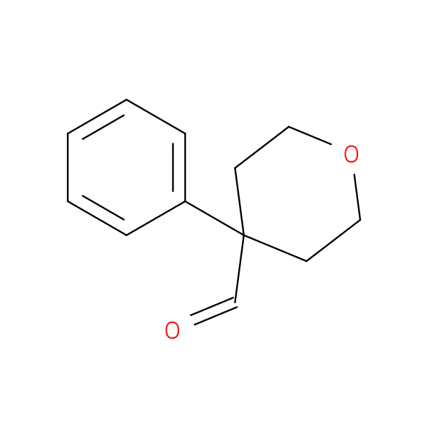 4-Phenyltetrahydro-2h-pyran-4-carboxaldehyde