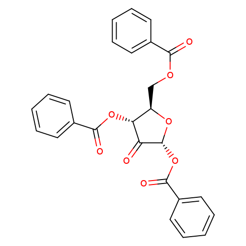 α-D-erythro-Pentofuranos-2-ulose, 1,3,5-tribenzoate