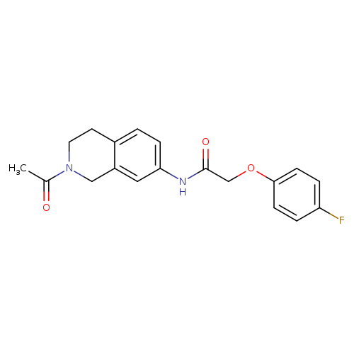 N-(2-acetyl-1,2,3,4-tetrahydroisoquinolin-7-yl)-2-(4-fluorophenoxy)acetamide