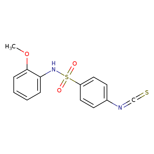4-Isothiocyanato-n-(2-methoxyphenyl)benzenesulfonamide