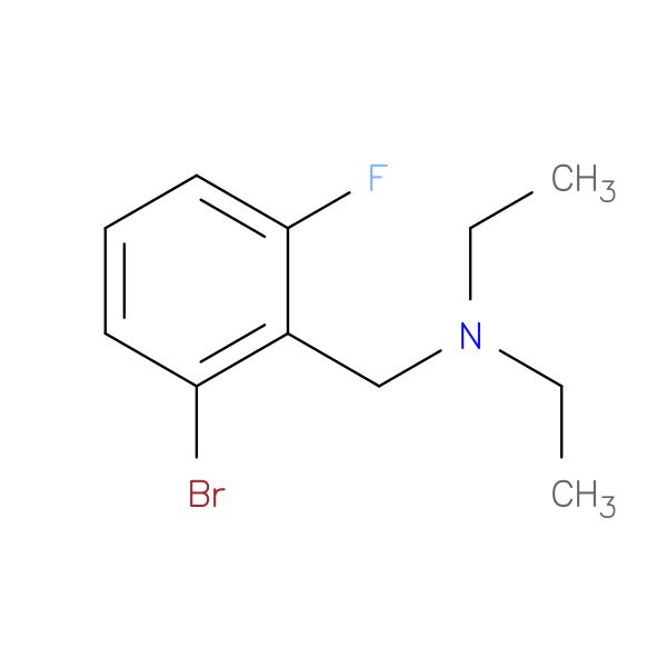 N,N-Diethyl 2-bromo-6-fluorobenzylamine