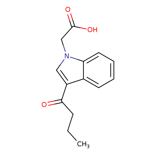 2-(3-Butyryl-1H-indol-1-yl)acetic acid