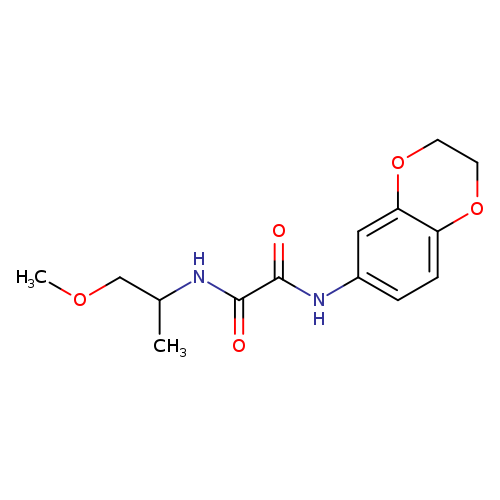 N'-(2,3-dihydro-1,4-benzodioxin-6-yl)-N-(1-methoxypropan-2-yl)ethanediamide