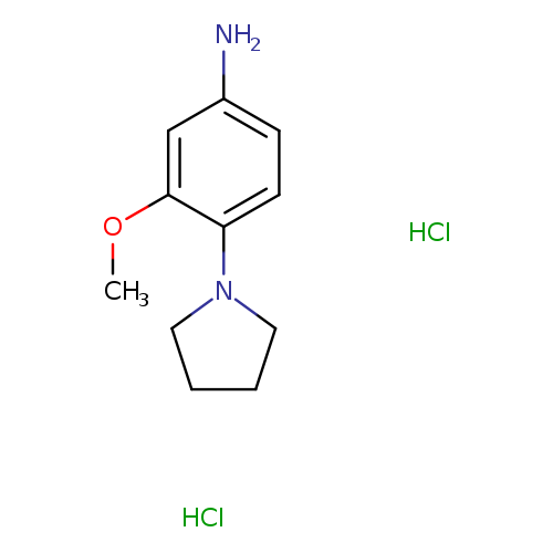 3-Methoxy-4-(pyrrolidin-1-yl)aniline dihydrochloride
