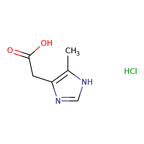 (5-methyl-1H-imidazol-4-yl)acetic acid hydrochloride