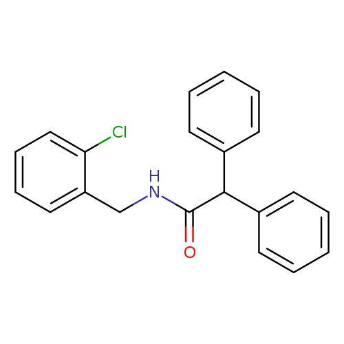 N-(2-chlorobenzyl)-2,2-diphenylacetamide