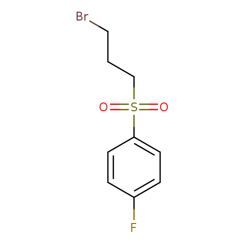 1-(3-bromopropanesulfonyl)-4-fluorobenzene