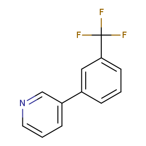 3-[3-(trifluoromethyl)phenyl]pyridine