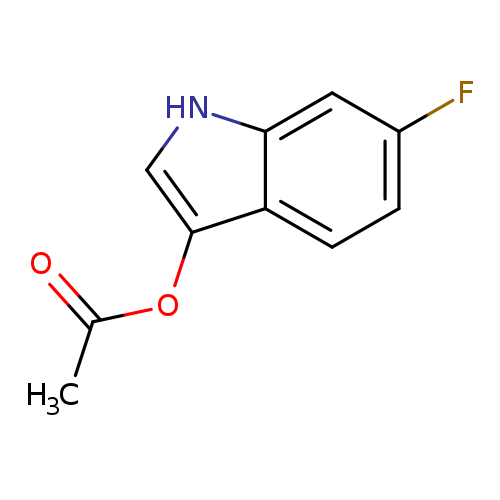 6-fluoro-1H-indol-3-yl acetate