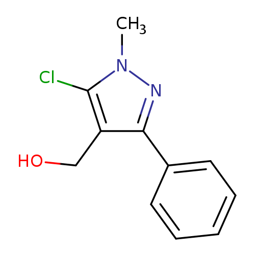 (5-Chloro-1-methyl-3-phenyl-1h-pyrazol-4-yl)methanol
